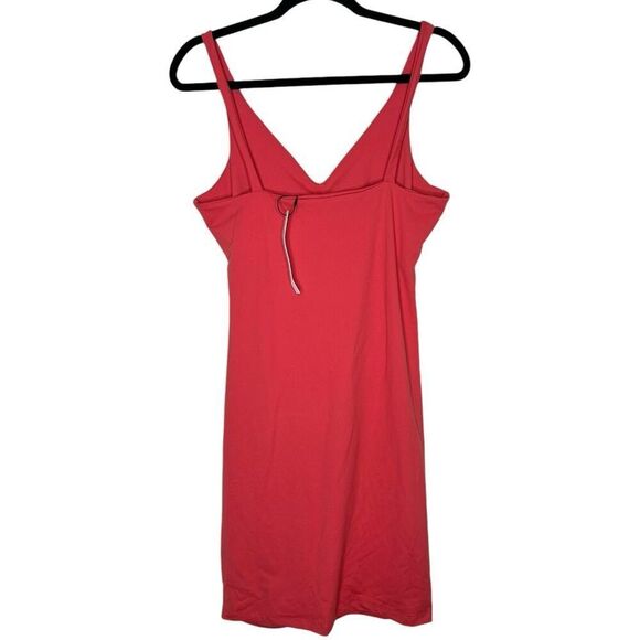 NEW Susana Monaco V Gathered Strap Tank Dress Cherry Blossom XL - Picture 10 of 10